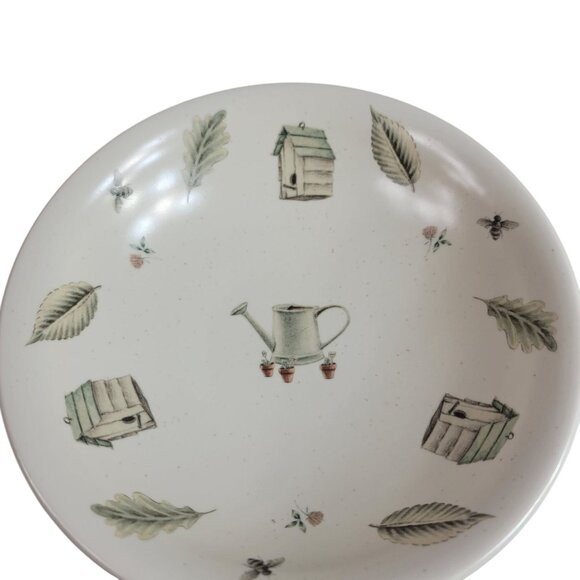 Pfaltzgraff Naturewood Round Pasta Serving Bowl 8.5" Stoneware VTG USA Replace - Picture 2 of 10